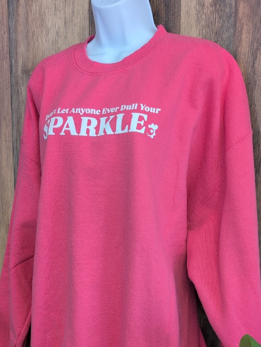 Gildan Don't Let Anyone Dull Your Sparkle Crewneck Sweatshirt 2XL  W348